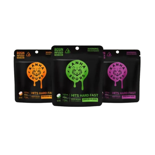 Kanha Gummies: NANO Rosin Sours Bundle