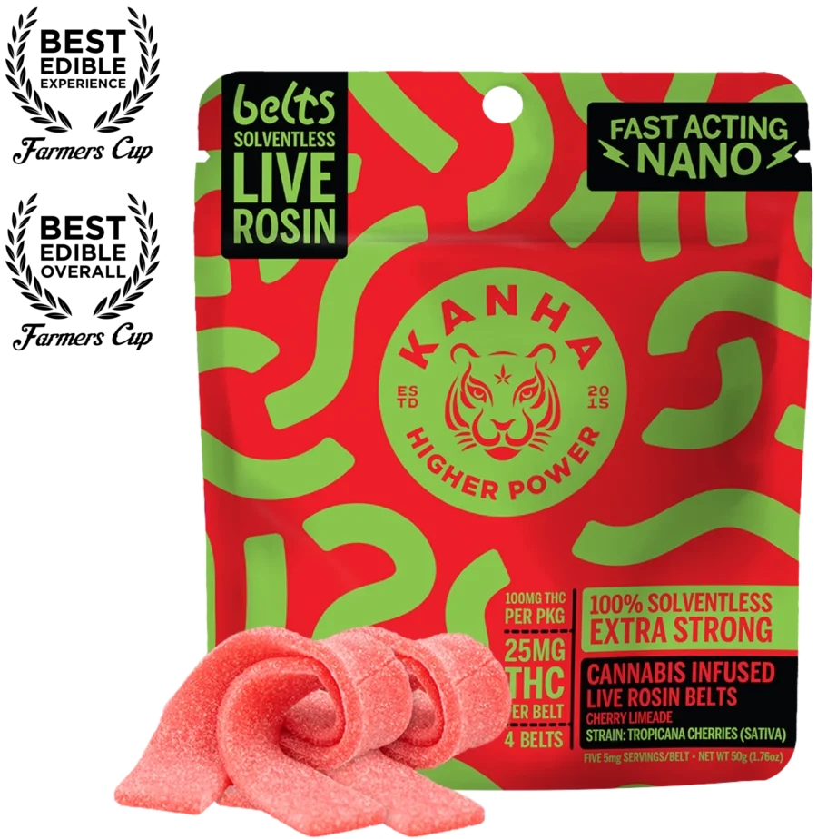Kanha Cherry Limeade Live Rosin Belts
