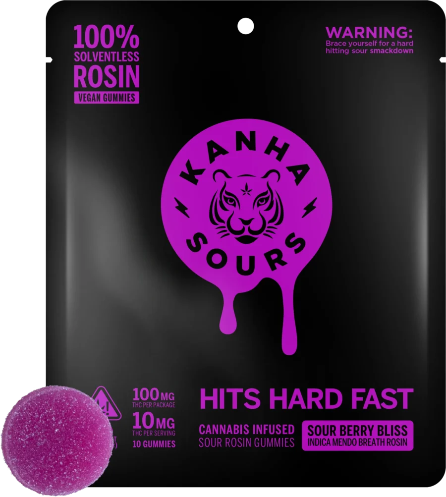 Kanha Sour Berry Bliss Gummies