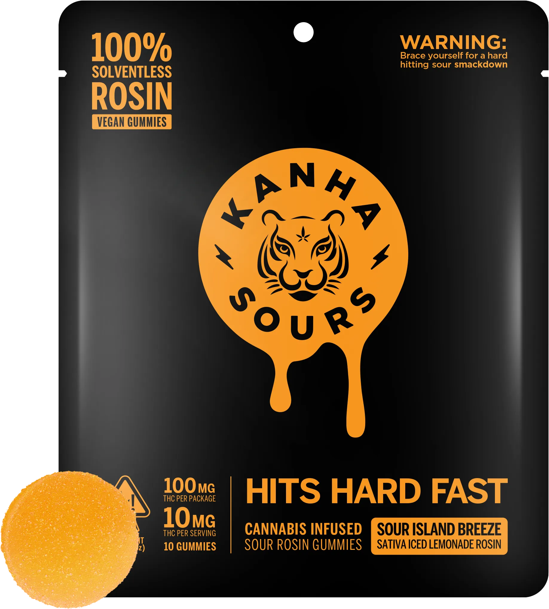 Kanha Sour Island Breeze Gummies